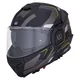 Kask motocyklowy szczękowy W-TEC Zoroz P/J ∙ wizjer pinlock ∙ osłona przeciwsłoneczna ∙ wentylacja - Błyszczący trójkolorowy