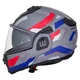 Kask motocyklowy szczękowy W-TEC Zoroz P/J ∙ wizjer pinlock ∙ osłona przeciwsłoneczna ∙ wentylacja - Błyszczący trójkolorowy