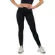 Legginsy damskie z wysokim stanem Nebbia FIT Activewear 443 - Czarny - Czarny