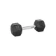 Hantle sześciokątne inSPORTline Hexsteel 2-40 kg ∙ antypoślizgowe uchwyty ∙ gumowana powłoka