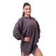 Długa bluza damska z kapturem Nebbia Everyday Hero 580 - Marron 5 - Marron 5