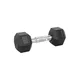 Hantle sześciokątne inSPORTline Hexsteel 2-40 kg ∙ antypoślizgowe uchwyty ∙ gumowana powłoka