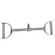 Gryf zaczepowy obrotowy inSPORTline A2410 68 cm ∙ prosty ∙ adapter do atlasu ∙ uchwyt 25 mm ∙ stal z gumą ∙ wzmacnia plecy i ramiona