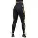 Damskie legginsy z wysokim stanem Nebbia INTENSE Iconic 834 - Black/Gold