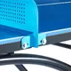 Zewnętrzny stół do tenisa stołowego inSPORTline OUTDOOR 100 ∙ waga 86 kg ∙ siatka metalowa ∙ stabilna konstrukcja - Niebieski