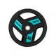 Obciążenia gumowane inSPORTline Herk 30 mm 1,25-25 kg ∙ otwór 30 mm ∙ ergonomiczne uchwyty