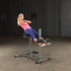 Ławka do ćwiczeń rzymska Body-Solid GRCH322 ∙ konstrukcja 51×76 mm ∙ tapicerka 9,5 cm ∙ udźwig 180 kg