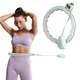 Hula hop z obciążeniem inSPORTline Weight Hoop Lite 69–135 cm ∙ magnetyczne wypustki ∙ ekran LCD ∙ regulowany obwód