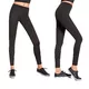 Damskie sportowe legginsy BAS BLACK Forcefit 90 - Czarny - Czarny