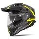Kask motocyklowy 3w1 W-TEC Valso Graphic - biało-czerwono-niebieski - czarno-szary-fluo