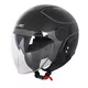 Kask otwarty ma motor, skuter z blendą W-TEC Vernante - Black Matt - Błyszczący czarny