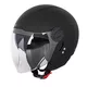 Kask otwarty ma motor, skuter z blendą W-TEC Vernante - Black Matt - Black Matt