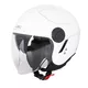 Kask otwarty ma motor, skuter z blendą W-TEC Vernante - Black Matt - Błyszczący biały