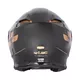 Kask motocyklowy szczękowy z blendą W-TEC Venero - Błyszczący czarno-neonowy żółty