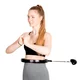 Hula hop z obciążeniem · inSPORTline Feel 69 – 108 cm · masujące wypustki · cyfrowy wyświetlacz · regulacja długości