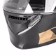 Kask motocyklowy szczękowy z blendą W-TEC Venero - Błyszczący czarno-neonowy żółty