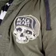 Męska kurtka motocyklowa z aramidem W-TEC Black Heart Hat Skull Jacket - Garage Built