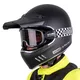 Gogle motocyklowe w stylu retro vintage W-TEC Chesster - szachownica