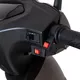 Skuter elektryczny trójkołowy inSPORTline Zorica  ∙ napęd 1000 W ∙ 3 tryby prędkości ∙ zasięg 45 km - Bordowy