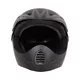 Kask downhill 2w1 na rower motor enduro zjazdowy W-TEC Campanero Matt Black