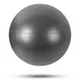 Piłka gimnastyczna inSPORTline Stretch Ball Ø 55 cm ∙ antypoślizgowa ∙ wypustki masujące ∙ nośność 200 kg ∙ pompka w zestawie - Miętowy - Czarny