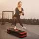 Step fitness / aerobik inSPORTline AS250 ∙ 3 poziomy wysokości ∙ antypoślizgowy ∙ stabilne nóżki ∙ lekki 4,2 kg - Czarno-czerwony
