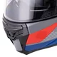 Kask motocyklowy szczękowy W-TEC Zoroz P/J ∙ wizjer pinlock ∙ osłona przeciwsłoneczna ∙ wentylacja - Błyszczący trójkolorowy