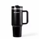 Kubek termiczny inSPORTline Misakafi Tumbler 1200 ml ∙ stal nierdzewna ∙ uchwyt ∙ pasuje do uchwytów samochodowych - Czarny