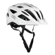 Kask rowerowy inSPORTline Winsdor ∙ nowoczesny design ∙ technologia in-mold ∙ zdejmowany daszek ∙ wysoka wentylacja - Matowa biel/szary tytanowy