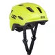 Kask rowerowy dziecięcy 2w1 inSPORTline Lumitto ∙ z lampką LED ∙ technologia in-mold ∙ regulacja pokrętłem ∙ 9 otworów wentylacyjnych - Neon Yellow
