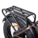 Składany rower elektryczny typu fat bike inSPORTline ISL Baxom 840Wh 20" - Czarny