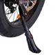 Składany rower elektryczny typu fat bike inSPORTline ISL Baxom 840Wh 20" - Czarny
