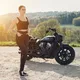 Damskie legginsy motocyklowe W-TEC Woposum