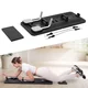 Reformer do pilatesu inSPORTline Trancer Basic ∙ antypoślizgowa deska ∙ składana konstrukcja ∙ stacja na telefon - Czarny - Czarny