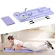Reformer do pilatesu inSPORTline Trancer Basic ∙ antypoślizgowa deska ∙ składana konstrukcja ∙ stacja na telefon - Czarny - Fioletowy