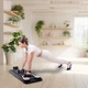 Reformer do pilatesu inSPORTline Trancer Basic ∙ antypoślizgowa deska ∙ składana konstrukcja ∙ stacja na telefon - Czarny