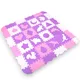 Mata puzzle piankowe inSPORTline Burgino ∙ dla maluchów ∙ 36 elementów ∙ stymulacja motoryki ∙ miękka pianka ∙ z torbą