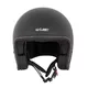 Kask motocyklowy otwarty W-TEC Badachos - Czarny błyszczący