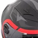 Kask motocyklowy otwarty z blendą przeciwsłoneczną W-TEC Barcela Vermella - Czarno-szary