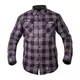 Stylowa koszula W-TEC Black Heart Respector - Czerwony - Szary