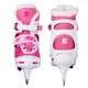Łyżwy dziecięce z ciepłym futerkiem inSPORTline Izabely Pro ∙ komfort termiczny ∙ MicroLock ∙ AdjusTouch ∙ Safety Ankle