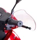 Trójkołowy wózek elektryczny inSPORTline Zorica Deluxe ∙ hamulec elektromagnetyczny ∙ 3 tryby prędkości ∙ zasięg 45 km - Bordowy