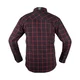 Koszula flanelowa męska motocyklowa W-TEC Black Heart Respector II - Czerwono-czarny