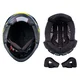 Kask motocyklowy modułowy W-TEC Badalone Graphic ∙ zapięcie mikrometryczne ∙ miejsce na interkom ∙ zdejmowana szczęka