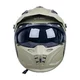 Kask motocyklowy modułowy W-TEC Badalone Army ∙ 3w1 ∙ waga 1250 g ∙ skorupa ABS ∙ blenda przeciwsłoneczna - beżowy matowy