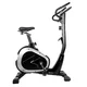 Rower treningowy magnetyczny inSPORTline Klegan ∙ cicha praca ∙ 8 poziomów obciążenia ∙ regulacja siodełka i kierownicy ∙ czujniki tętna ∙ Bluetooth - Czarno-srebrny