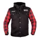 Kurtka motocyklowa na chopper W-TEC Black Heart Ruffster - Czarno-czerwony - Czarno-czerwony