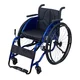 Wózek inwalidzki sportowy inSPORTline Brenstark z napędem Oppatia ∙ nośność 100 kg ∙ zasięg 25 km ∙ prędkość 20 km/h ∙ aluminiowa rama ∙ składany