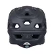 Kask downhillowy full face W-TEC Calheto ∙ odpinany regulowany daszek ∙ wentylacja 16 otworów ∙ wyjmowana wyściółka - Black Neon