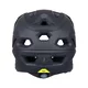 Kask downhillowy full face W-TEC Calheto ∙ odpinany regulowany daszek ∙ wentylacja 16 otworów ∙ wyjmowana wyściółka - Black Neon